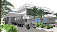 Modern House 4 with SketchUp and TreblD