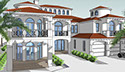 Beach House 1 made with Sketchup and TreblD